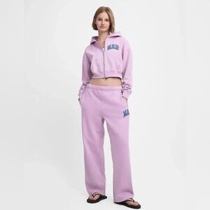 NWT Madhappy x Gap 2 Piece SET Cropped Hoodie MEDIUM Lavender/ Purple